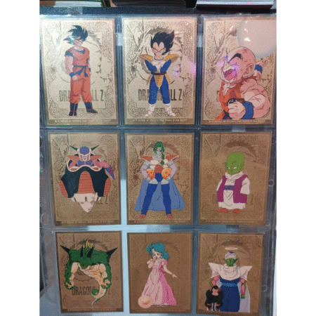 LOTE x9 DRAGON BALL Z SERIE 2 FUNImation 1998