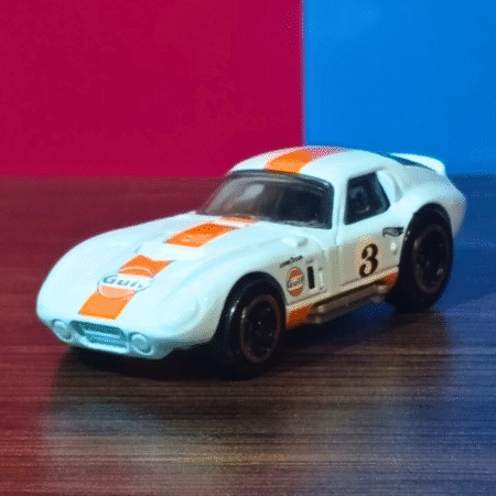 SHELBY COBRA DAYTONA COUPE – GULF EDITION – HOT WHEELS