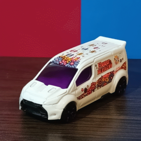 ’12 FORD TRANSIT CONNECT “FLOWER DELIVERY” – HOT WHEELS