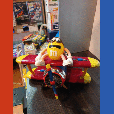 DISPENSADOR M&M’S EARLY AIRPLANE – COLECCIONABLE SIN CAJA